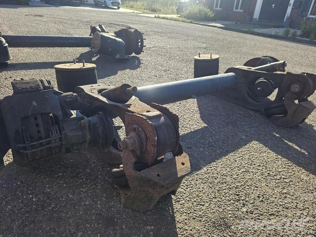SAF B19-19K / SBK1937-11S/TRAILER AXLE /SINGLE TIRES/ Osovine