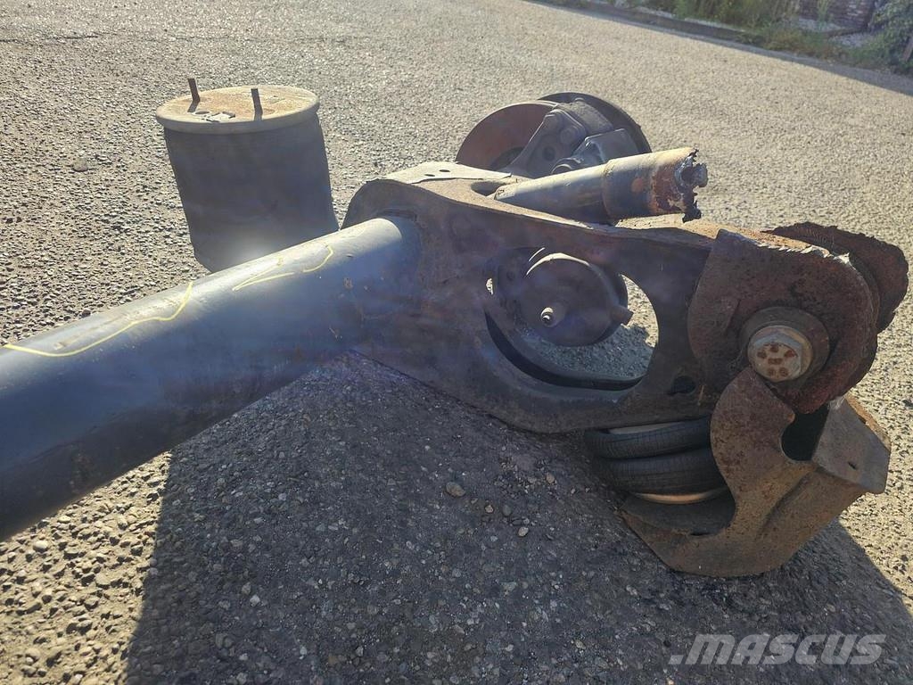 SAF B19-19K / SBK1937-11S/TRAILER AXLE /SINGLE TIRES/ Osovine