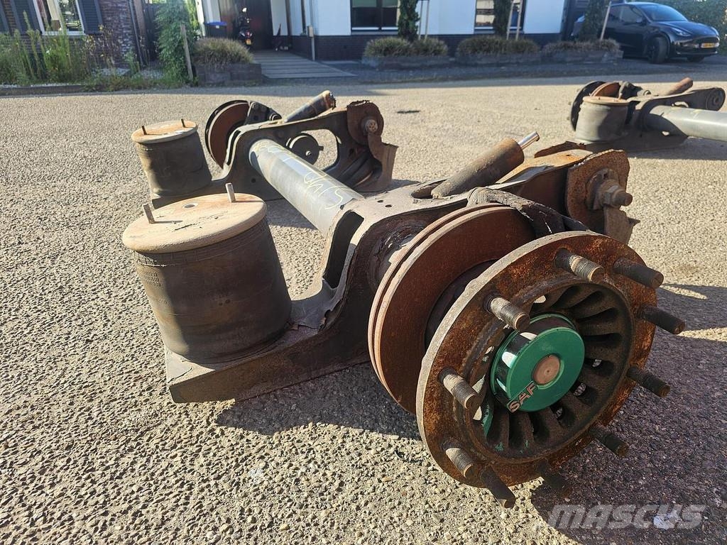 SAF B19-19K / SBK1937-11S/TRAILER AXLE /SINGLE TIRES/ Osovine