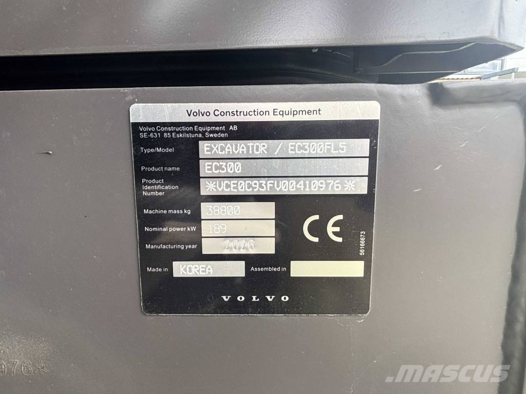 Volvo EC 300 Roomikekskavaatorid