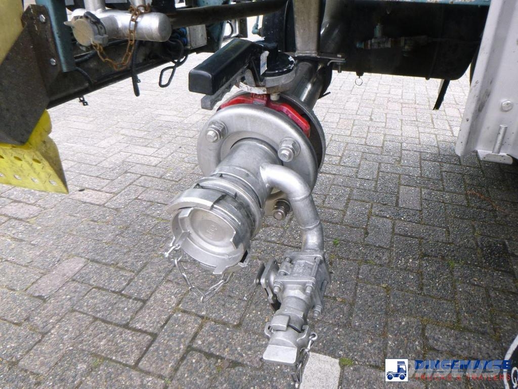 Magyar Chemical tank inox L4BH 30 m3 / 1 comp Remorque citerne