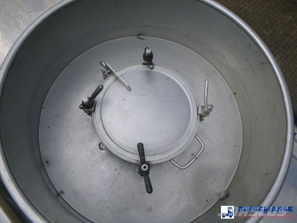 Magyar Chemical tank inox L4BH 30 m3 / 1 comp Remorque citerne
