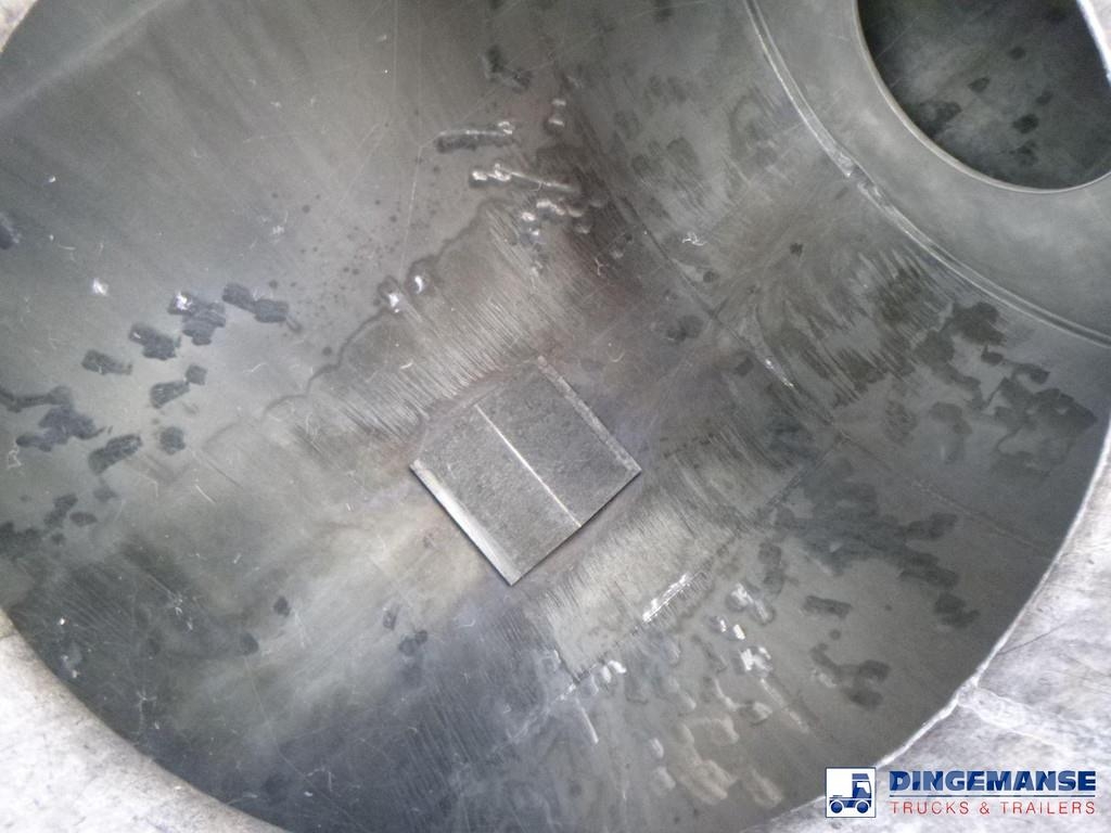 Magyar Chemical tank inox L4BH 30 m3 / 1 comp Remorque citerne