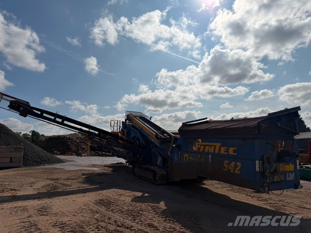 Fintec 542 Мобільні грохоти