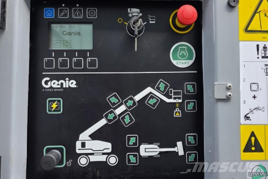 Genie S65XC Trax Valid inspection, *Guarantee! Diesel, 4 Telescopic boom lifts