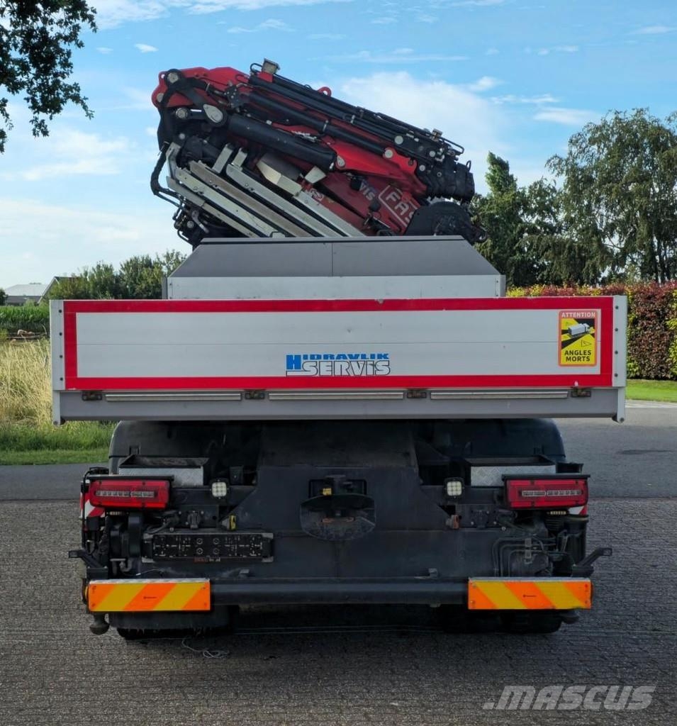 MAN TGS 37/510 8x4 FASSI 115tm CRANE/ FYJIB/WINCH/ TRA Sadulveokid