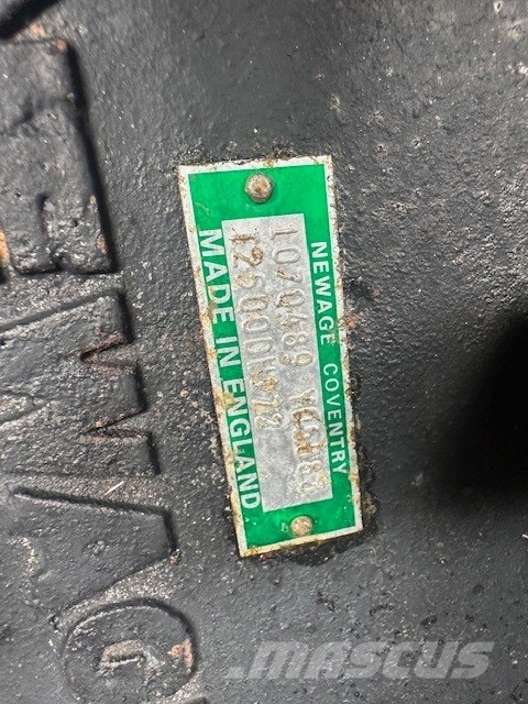 Barford SX 9000 PALETA CZĘŚCI Menjalnik