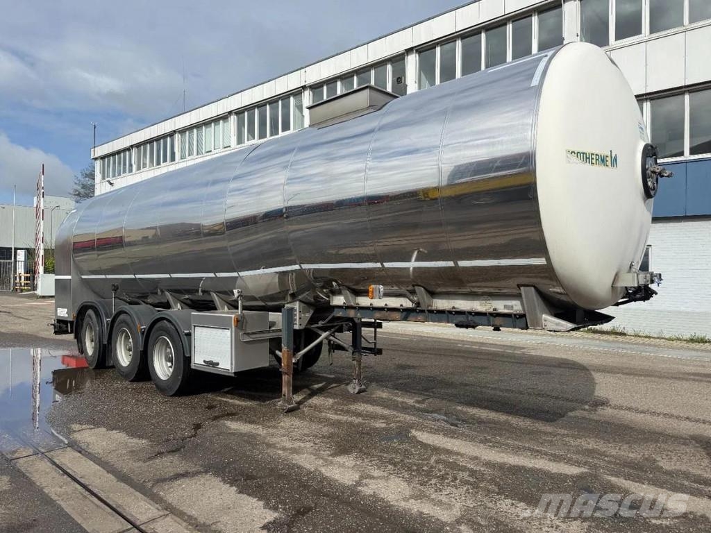Magyar S40EBT 3 AXLE MILKTANK Semirremolques cisterna