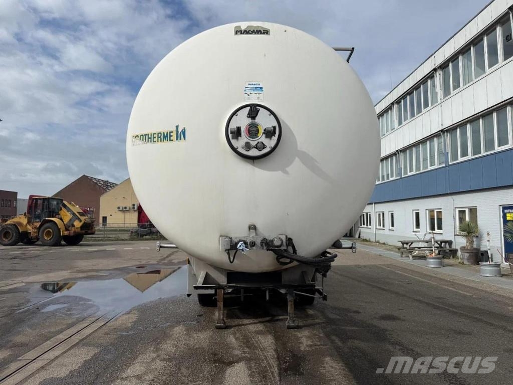 Magyar S40EBT 3 AXLE MILKTANK Semirremolques cisterna