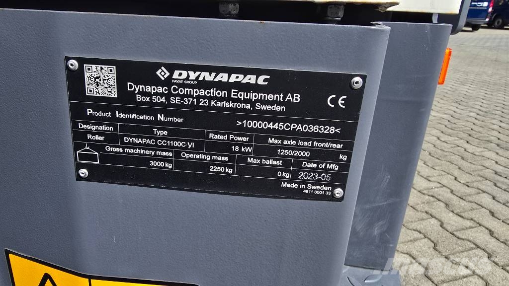 Dynapac CC 1100 C VI Rodillos combinados