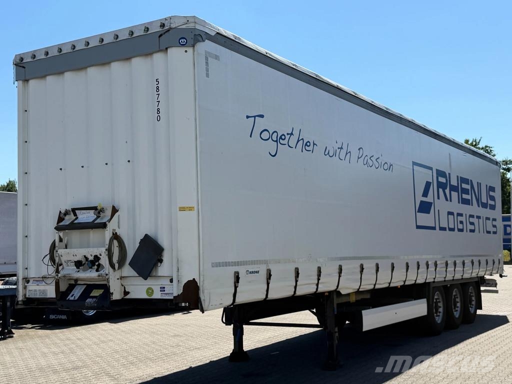 Krone N/A SD Schuifzeil met Alu Borden / BPW-Disc *APK* Semirremolques de caja de lona