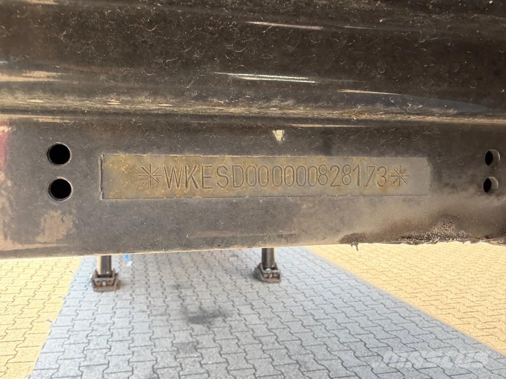 Krone N/A SD Schuifzeil met Alu Borden / BPW-Disc *APK* Semirremolques de caja de lona