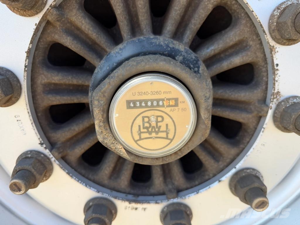 Krone N/A SD Schuifzeil met Alu Borden / BPW-Disc *APK* Semirremolques de caja de lona