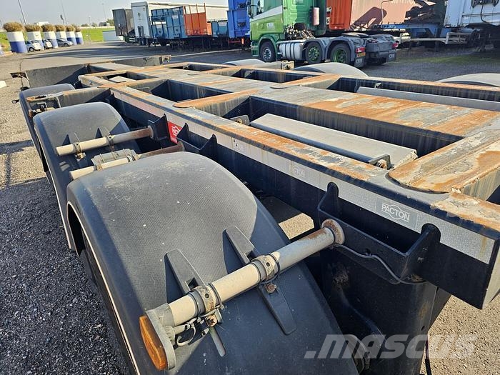 Pacton 04/DA 08 | ALL CONNECTIONS | 3 X EXTENDIBLE | SAF Konteyner yari çekiciler