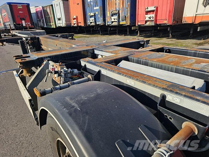 Pacton 04/DA 08 | ALL CONNECTIONS | 3 X EXTENDIBLE | SAF Konteyner yari çekiciler