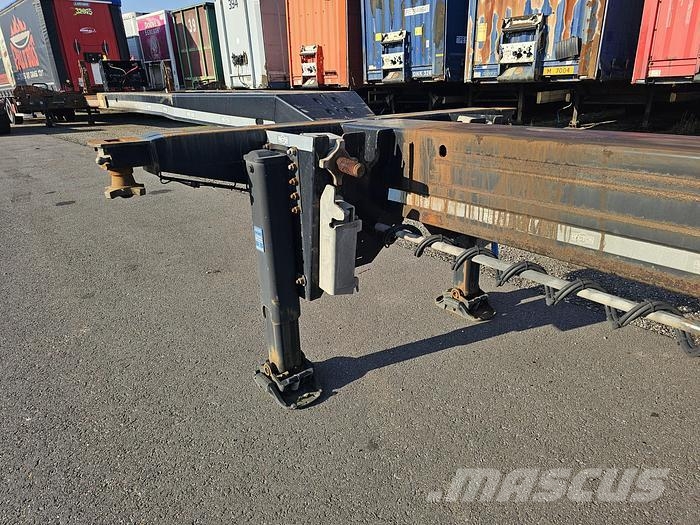 Pacton 04/DA 08 | ALL CONNECTIONS | 3 X EXTENDIBLE | SAF Konteyner yari çekiciler