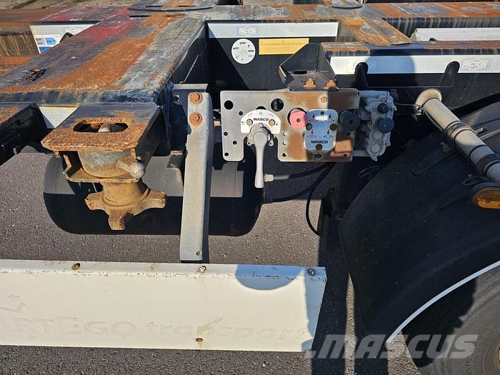 Pacton 04/DA 08 | ALL CONNECTIONS | 3 X EXTENDIBLE | SAF Konteyner yari çekiciler