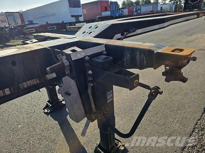 Pacton 04/DA 08 | ALL CONNECTIONS | 3 X EXTENDIBLE | SAF Konteyner yari çekiciler