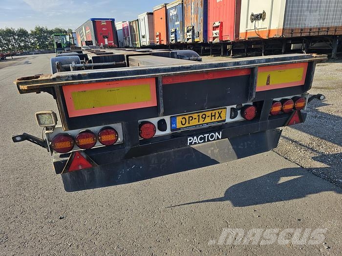Pacton 04/DA 08 | ALL CONNECTIONS | 3 X EXTENDIBLE | SAF Konteyner yari çekiciler