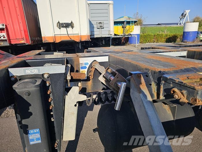 Pacton 04/DA 08 | ALL CONNECTIONS | 3 X EXTENDIBLE | SAF Konteyner yari çekiciler