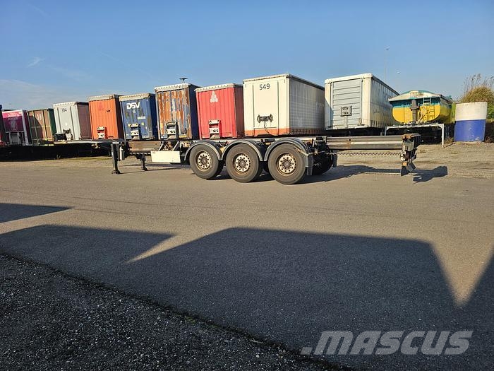 Pacton 04/DA 08 | ALL CONNECTIONS | 3 X EXTENDIBLE | SAF Konteyner yari çekiciler