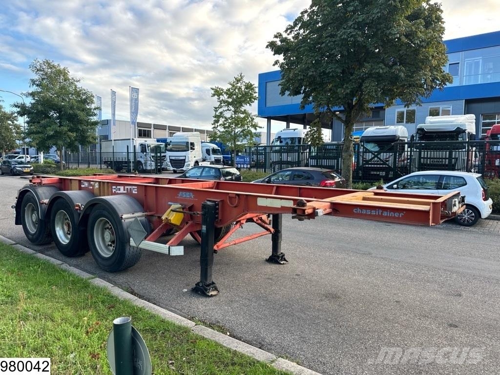 Asca Container 20 ft Semirremolques portacontenedores