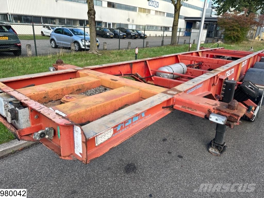 Asca Container 20 ft Semirremolques portacontenedores