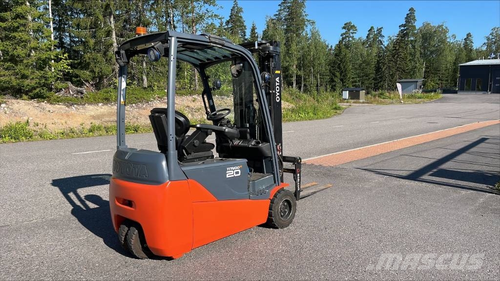Toyota 8 FBET 20 El gaffeltrucks