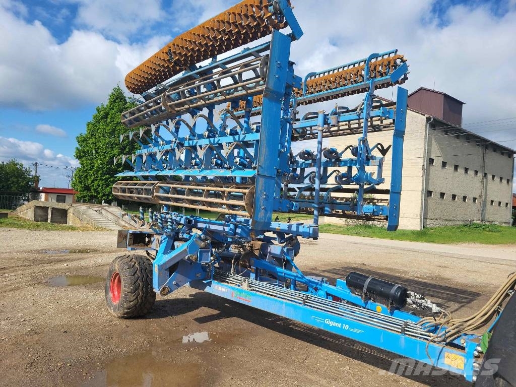 Lemken Gigant 10 + Kompaktor G + Heliodor 9 Kultivatori