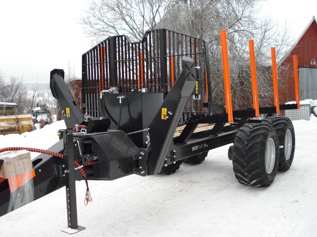 BMF 14 T2 pro Metsäperävaunu Горски ремаркета