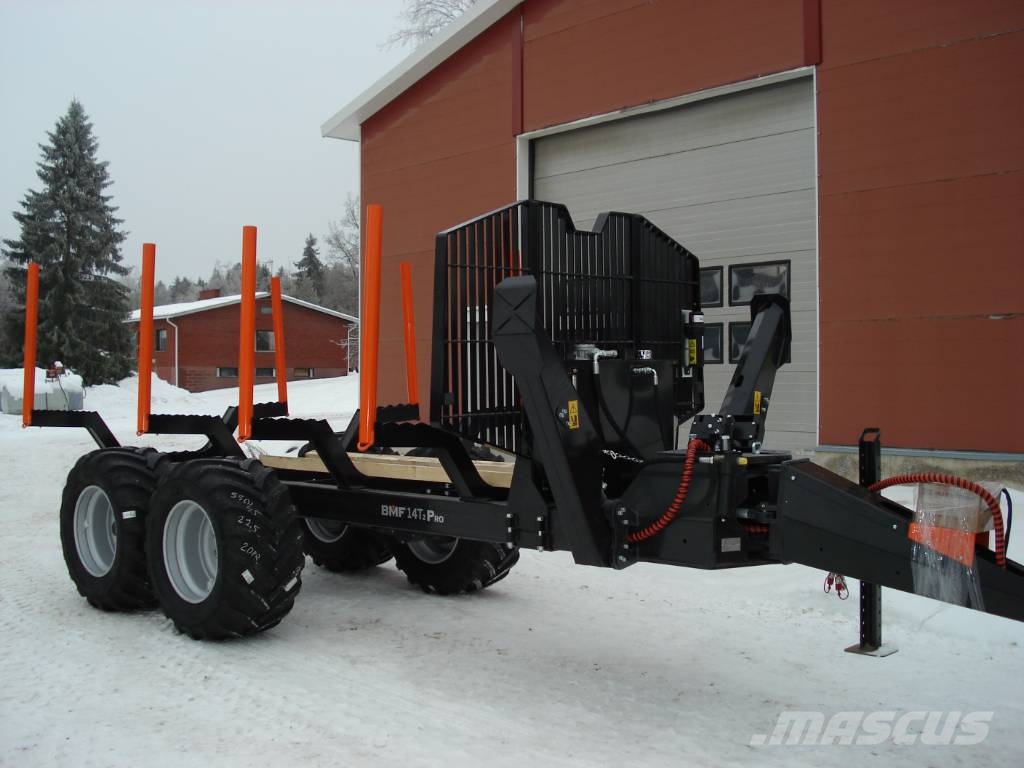 BMF 14 T2 pro Metsäperävaunu Горски ремаркета