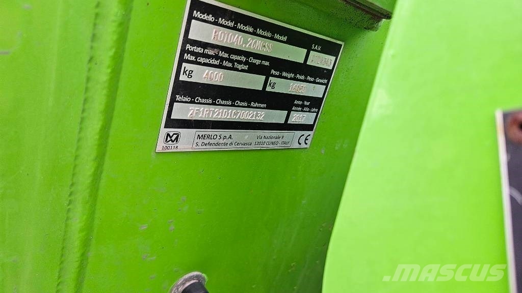 Merlo Roto 40.26 MCSS Τηλεσκοπικοί ανυψωτές