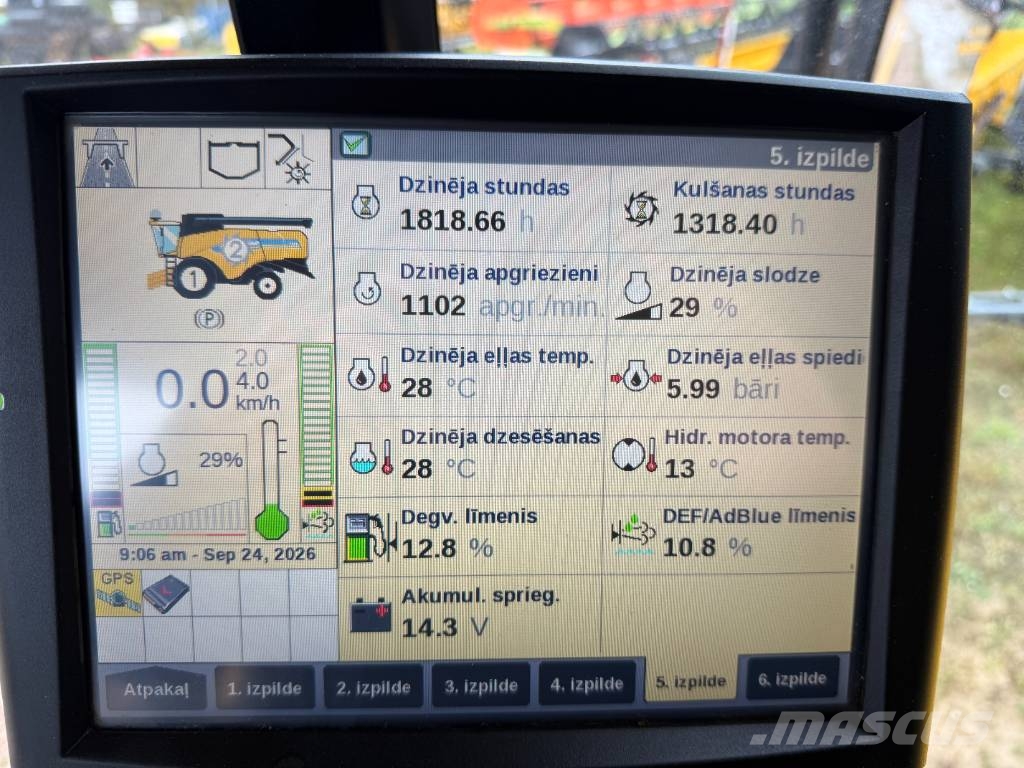 New Holland CX 6080 Skurtreskere