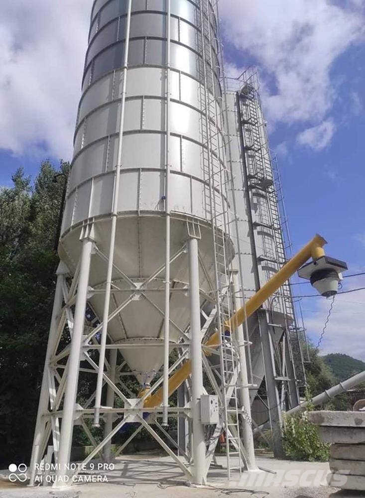 Constmach 200 Ton Capacity Cement Silo Accessoires
