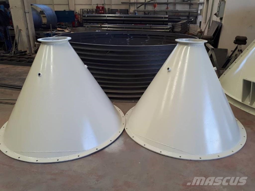 Constmach 200 Ton Capacity Cement Silo Accessoires