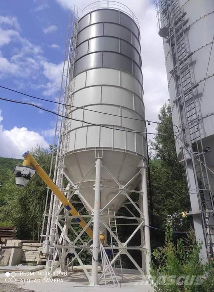 Constmach 200 Ton Capacity Cement Silo Accessoires