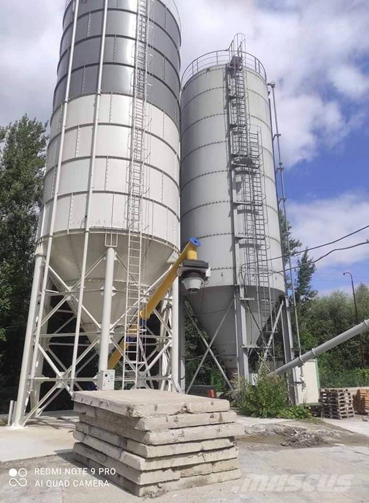 Constmach 200 Ton Capacity Cement Silo Accessoires