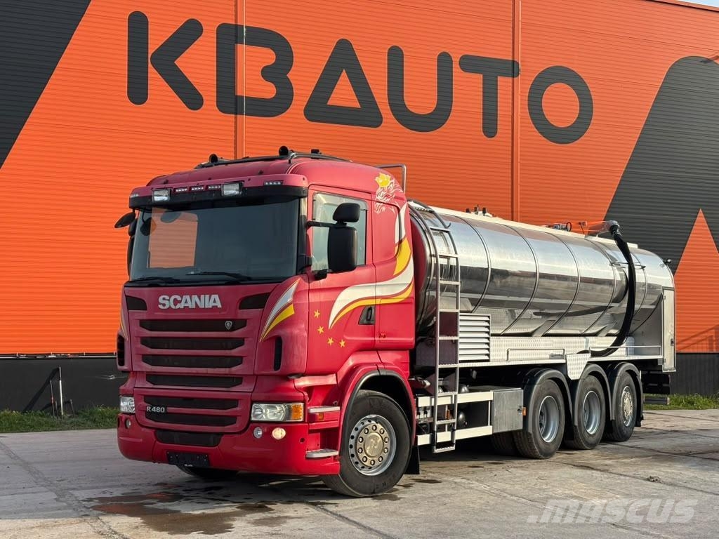 Scania R 480 8x4*4 RETARDER Kamioni cisterne