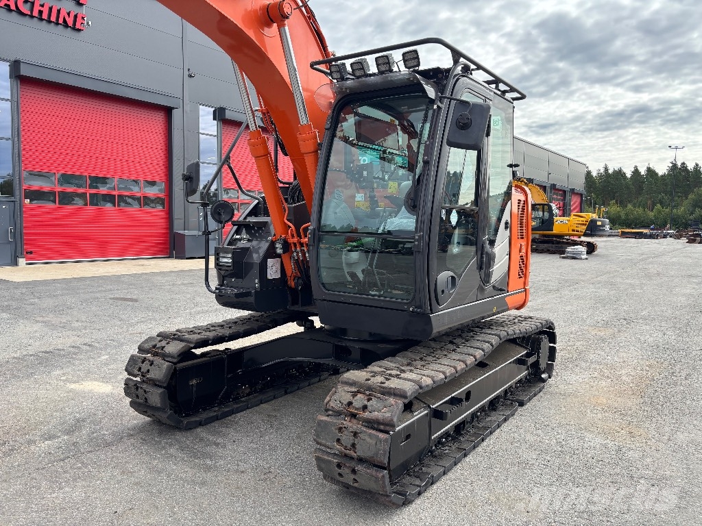 Hitachi ZX 135 US-6 / Pyörittäjä, kauha, Rasvari, Ym! Telakaivukoneet