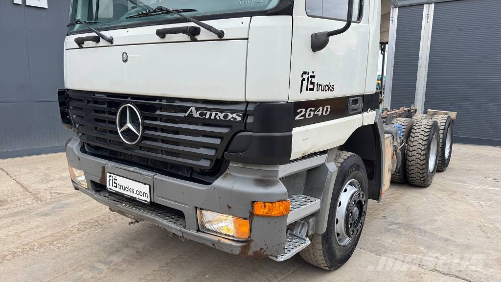 Mercedes-Benz 2640 6X4 chassis - spring Tovornjaki-šasije