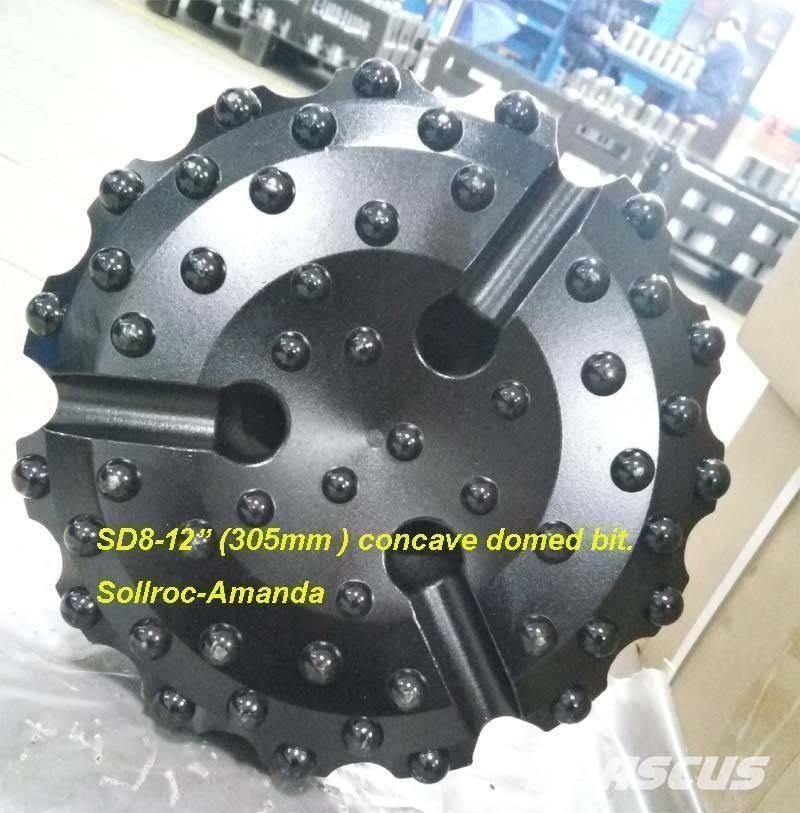 Sollroc Bit de botão DTH (DHD/SD/QL/Mission) Комплектуючі і запасні частини для бурових установок