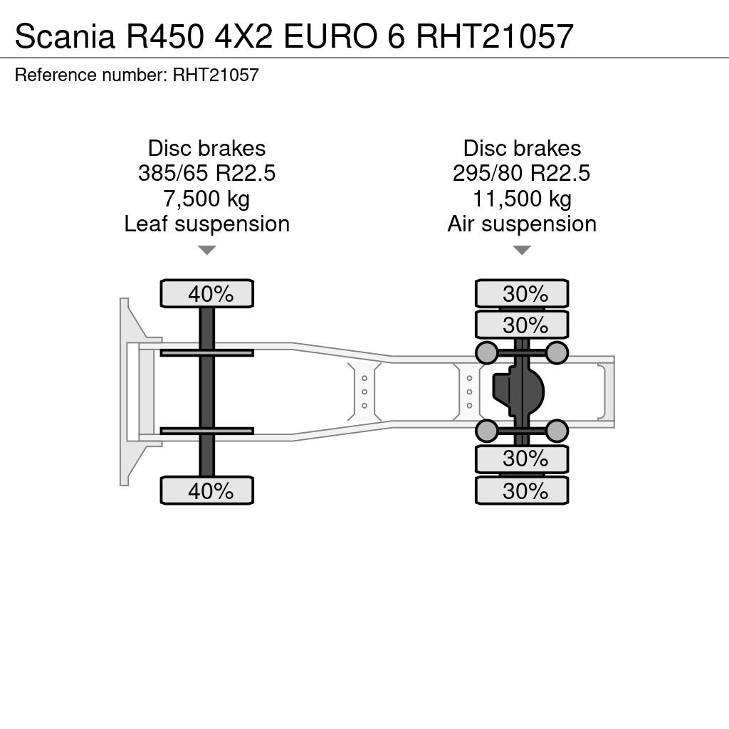 Scania R450 4X2 EURO 6 Tahače