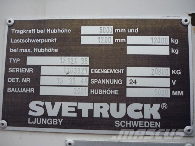 Svetruck 12120-35 Fork lifter Dīzeļa autoiekrāvēji