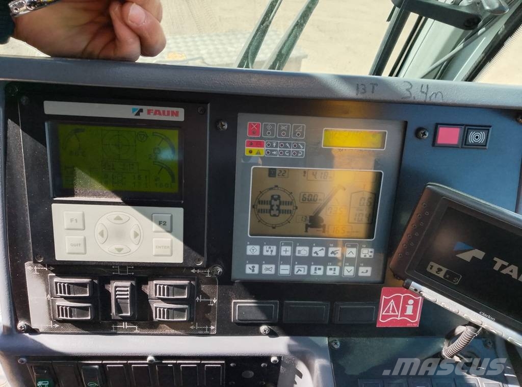 Faun ATF 130G-5 Rabljene dizalice za težak teren