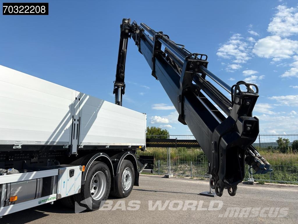 Volvo FM 420 6X2 NEW! Hiab X-Hidduo 188 Kran Remote cont Plošinové nákladné automobily/nákladné automobily so sklápacími bočnicami