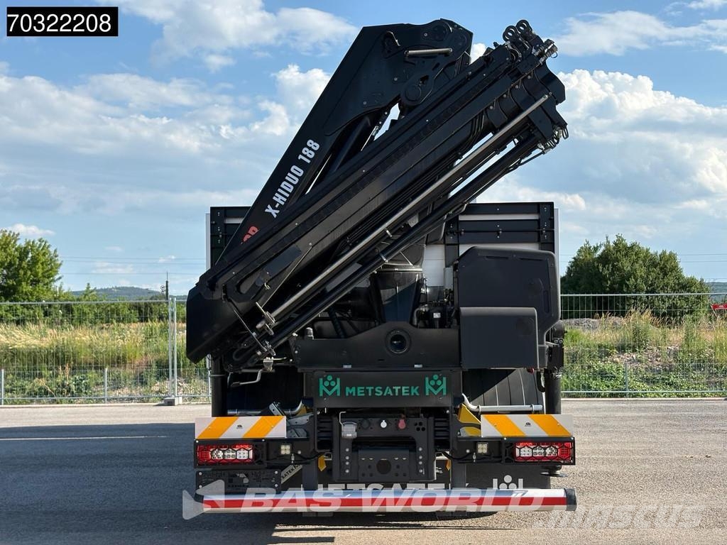Volvo FM 420 6X2 NEW! Hiab X-Hidduo 188 Kran Remote cont Plošinové nákladné automobily/nákladné automobily so sklápacími bočnicami