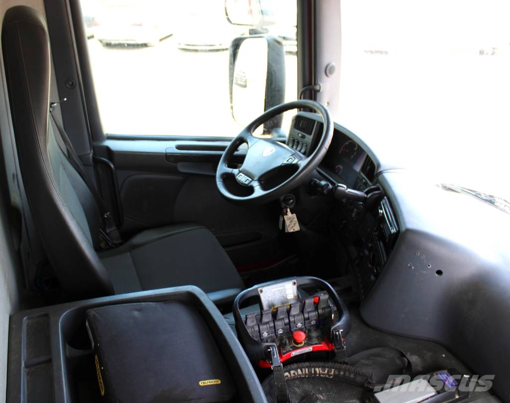 Scania P 410 + PK 23001 Ciężarówki typu Platforma / Skrzynia