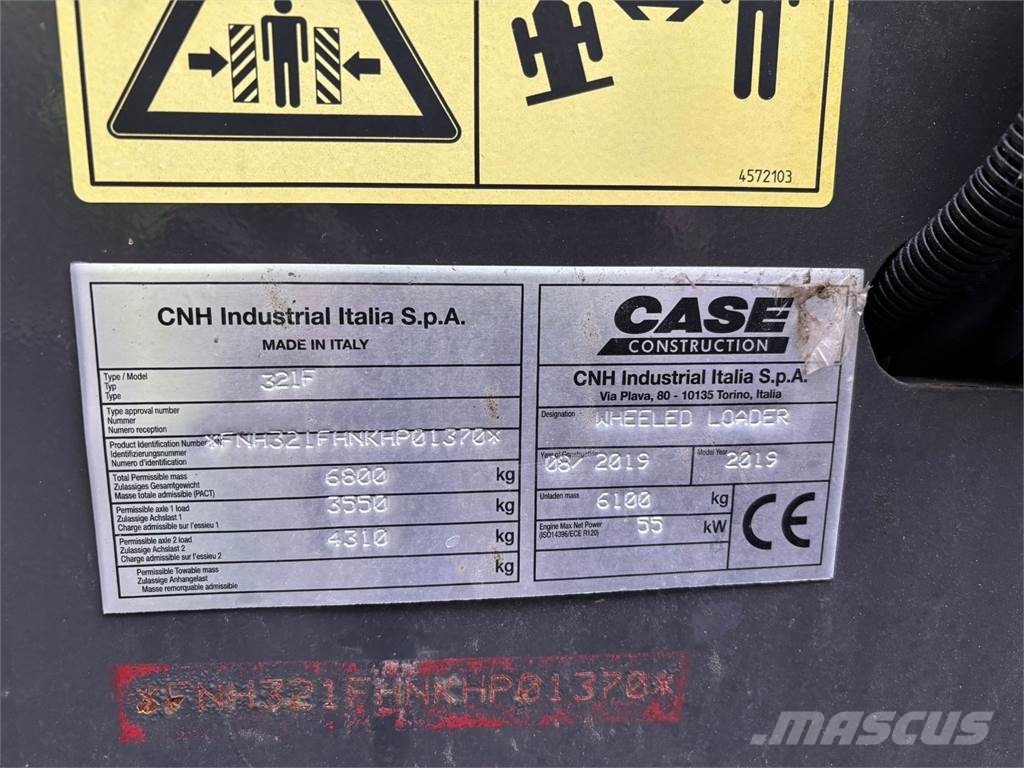CASE 321f Hjullastare