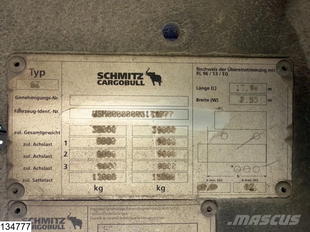 Schmitz Cargobull Tautliner Tentpoolhaagised