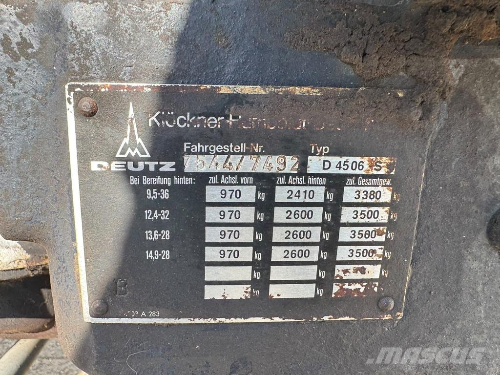 Deutz D4506 D4506 Trattori